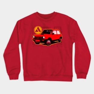 AUTOBIANCHI A112 - advert Crewneck Sweatshirt